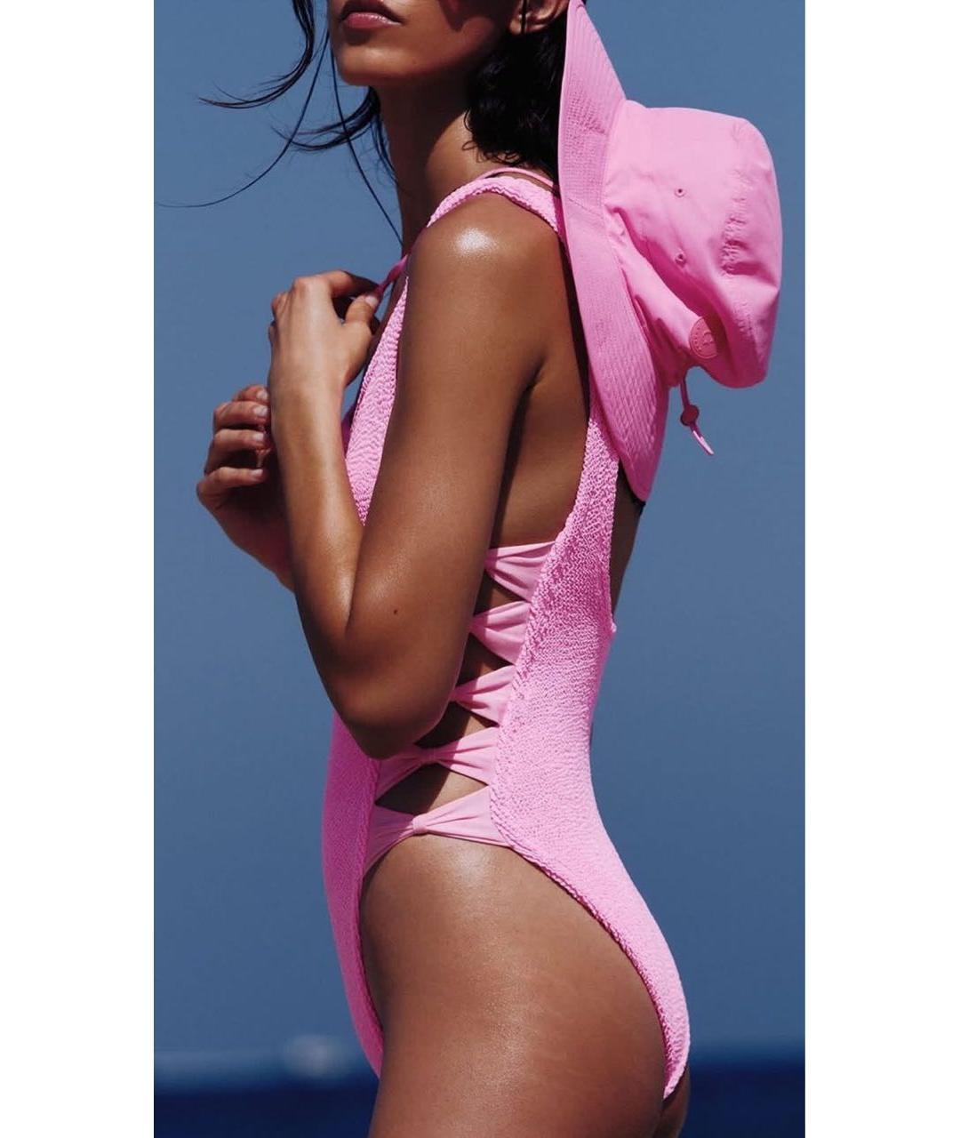 HUNZA G Розовая панама, фото 8