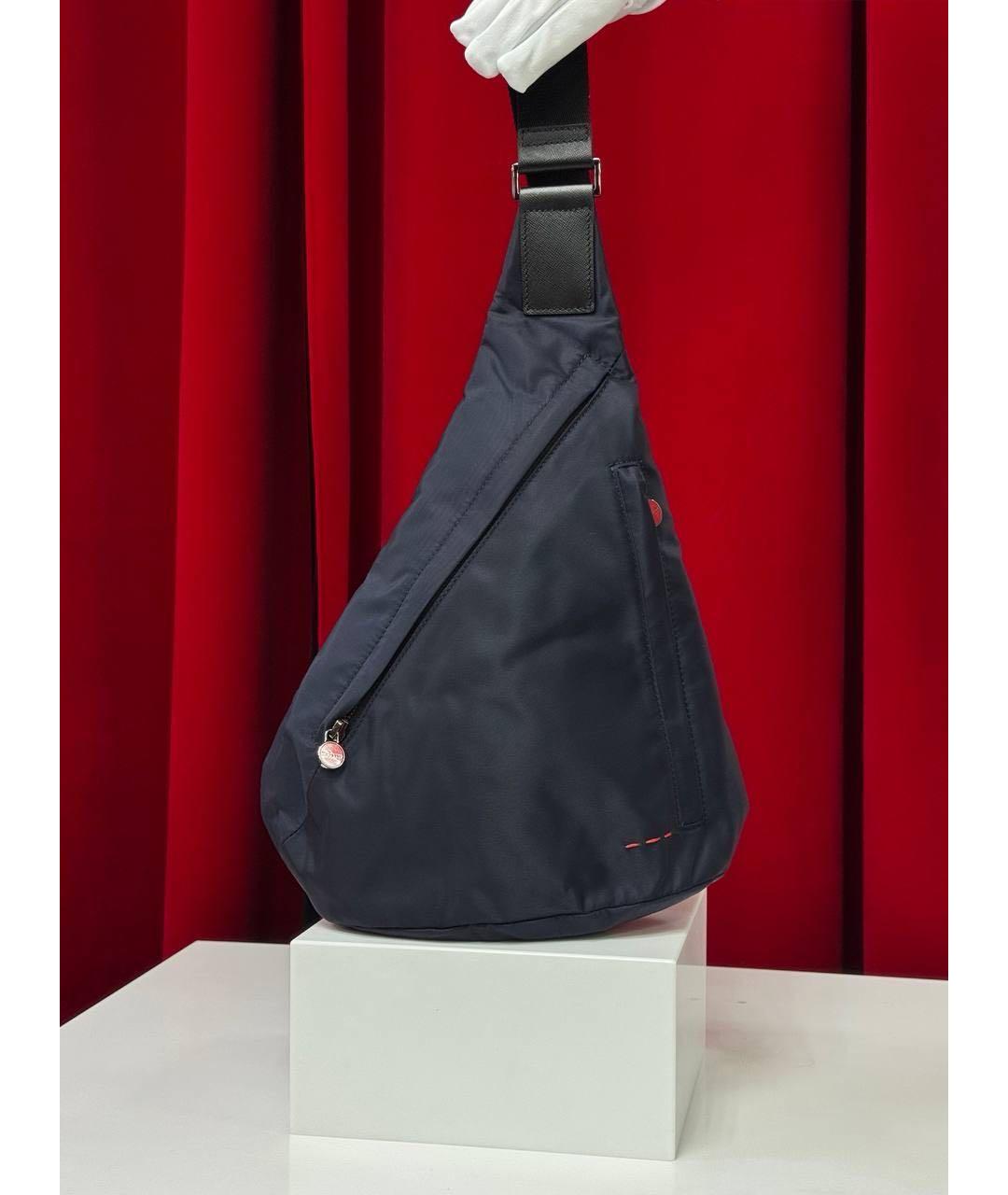 KITON Темно-синий рюкзак, фото 6