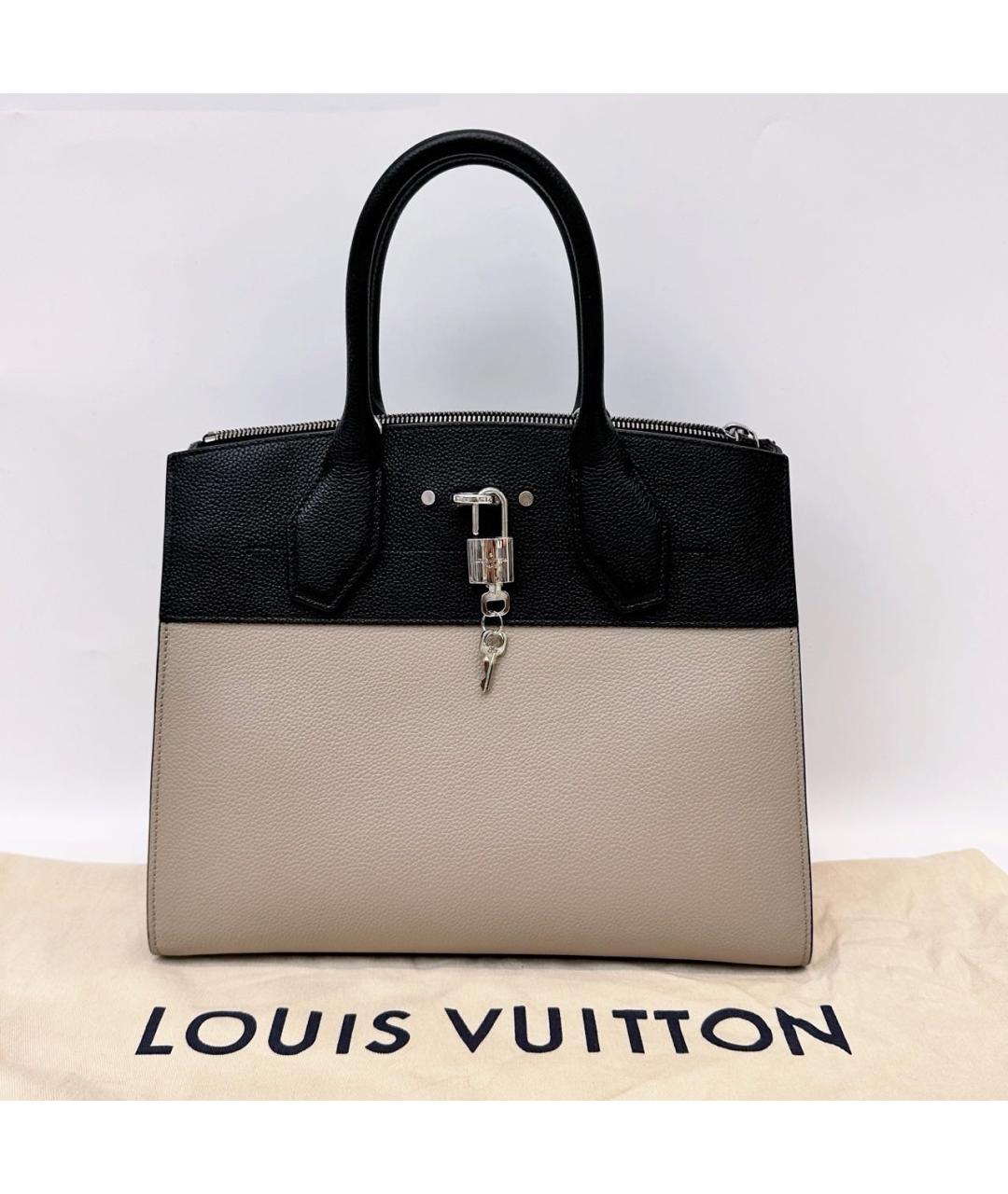 LOUIS VUITTON Кожаная сумка тоут, фото 7