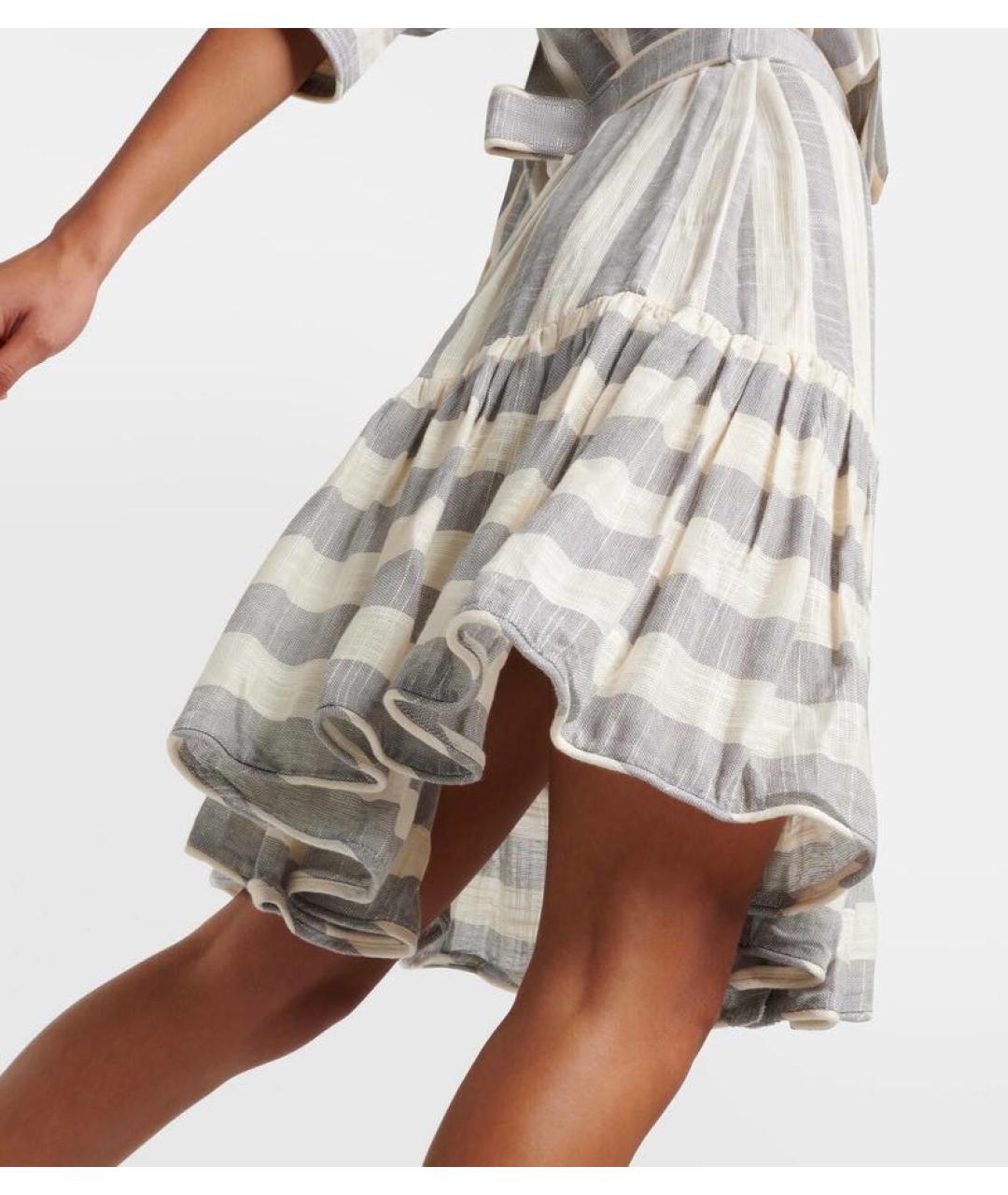 ZIMMERMANN Мульти вискозное повседневное платье, фото 7