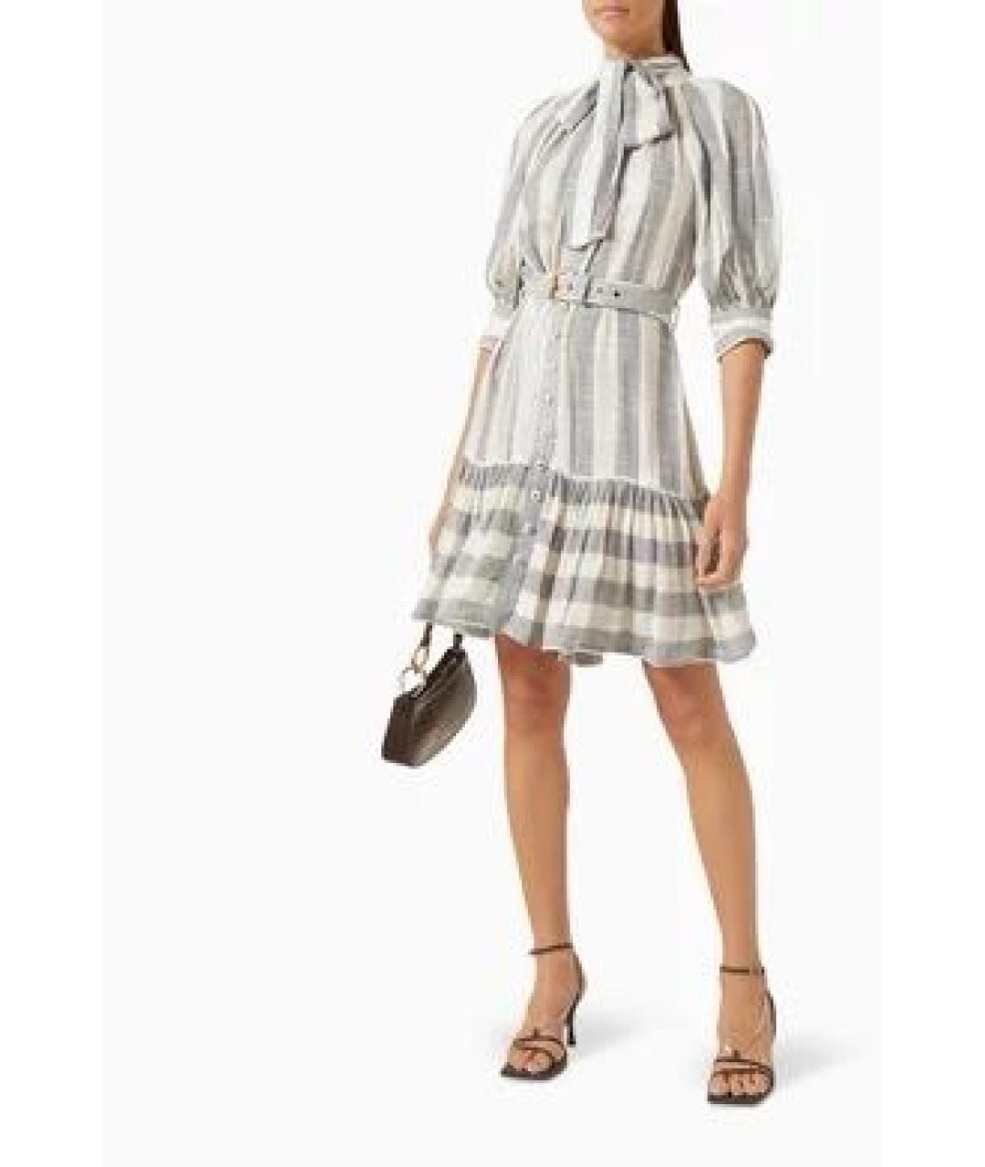 ZIMMERMANN Мульти вискозное повседневное платье, фото 5