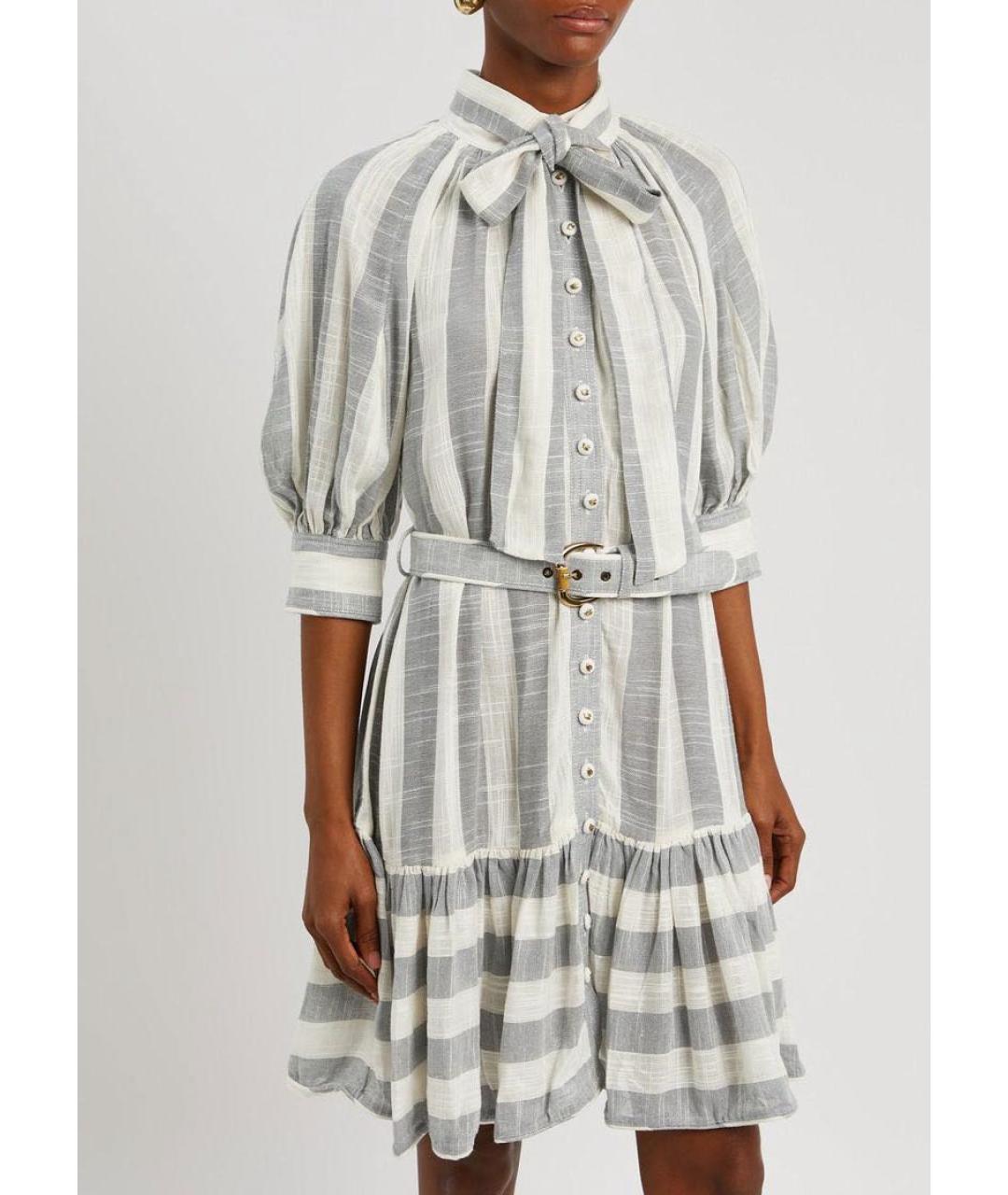 ZIMMERMANN Мульти вискозное повседневное платье, фото 3