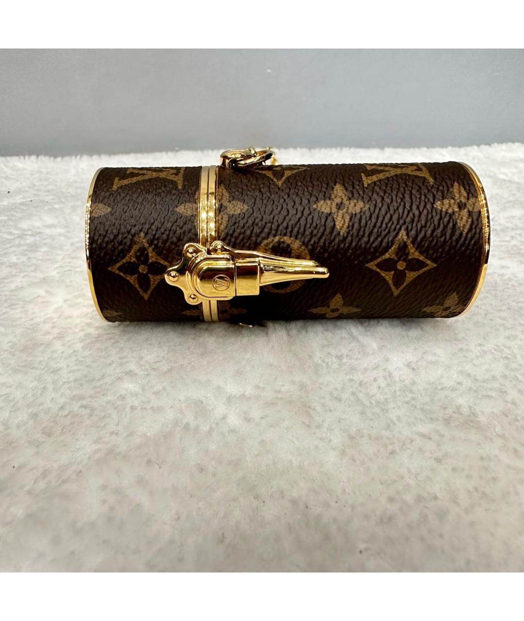 LOUIS VUITTON Коричневая сумка через плечо, фото 3