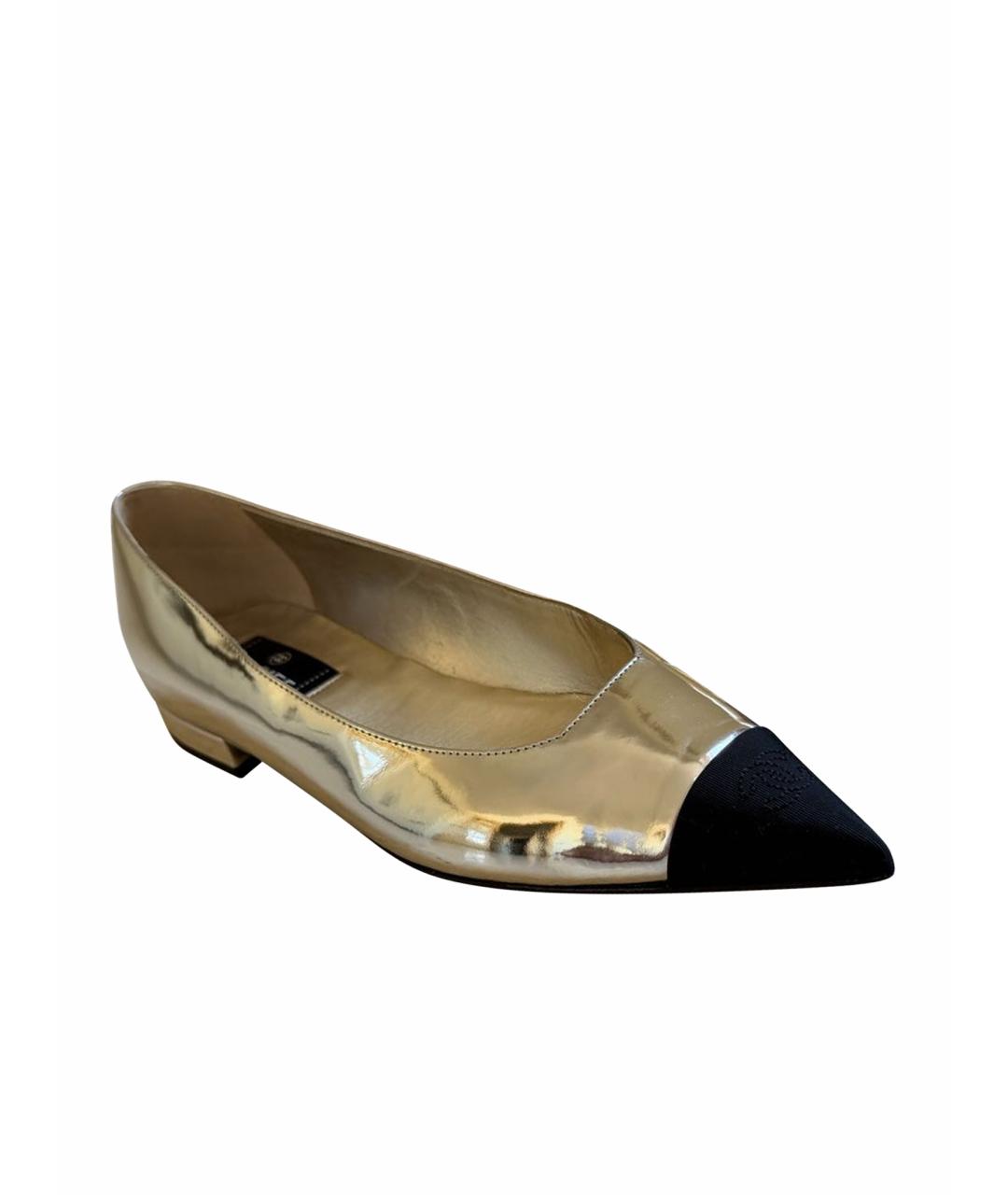 CHANEL Кожаные балетки, фото 1