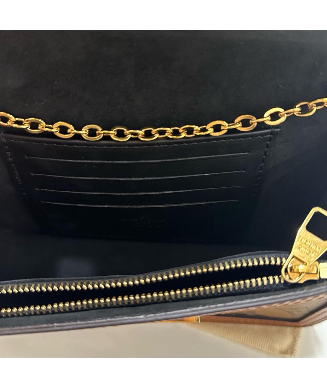 LOUIS VUITTON Коричневая сумка через плечо, фото 6