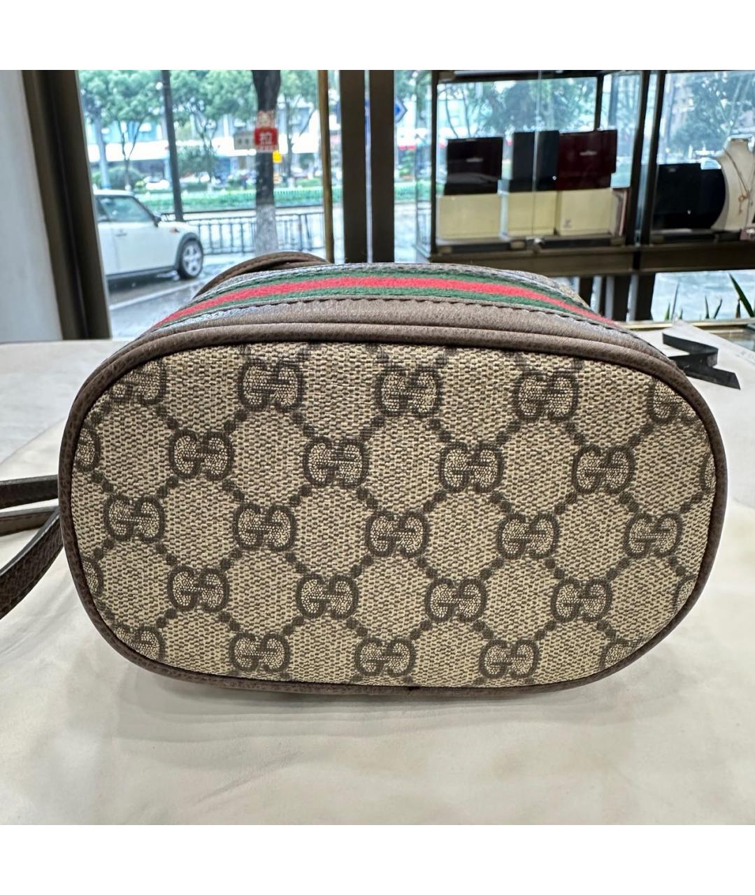 GUCCI Коричневая сумка через плечо, фото 5