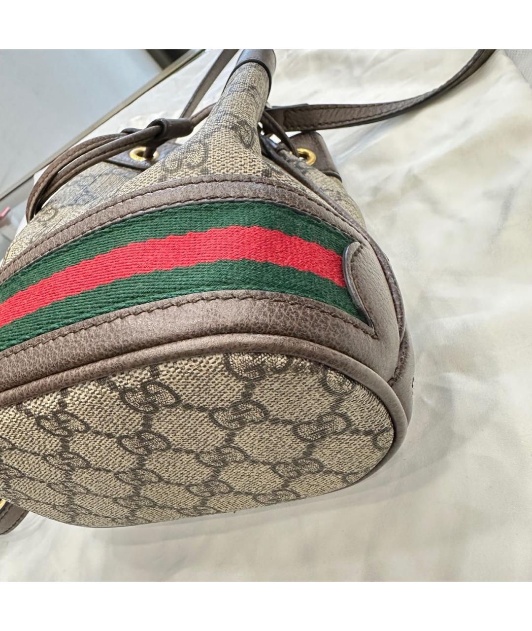 GUCCI Коричневая сумка через плечо, фото 6