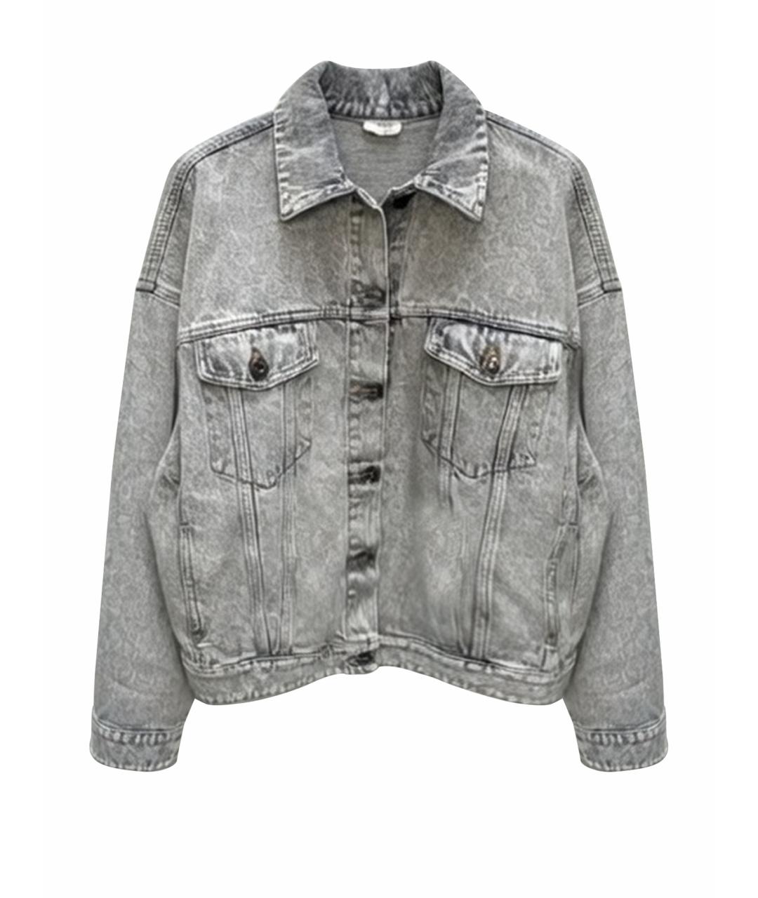 BRUNELLO CUCINELLI Серая деним куртка, фото 1