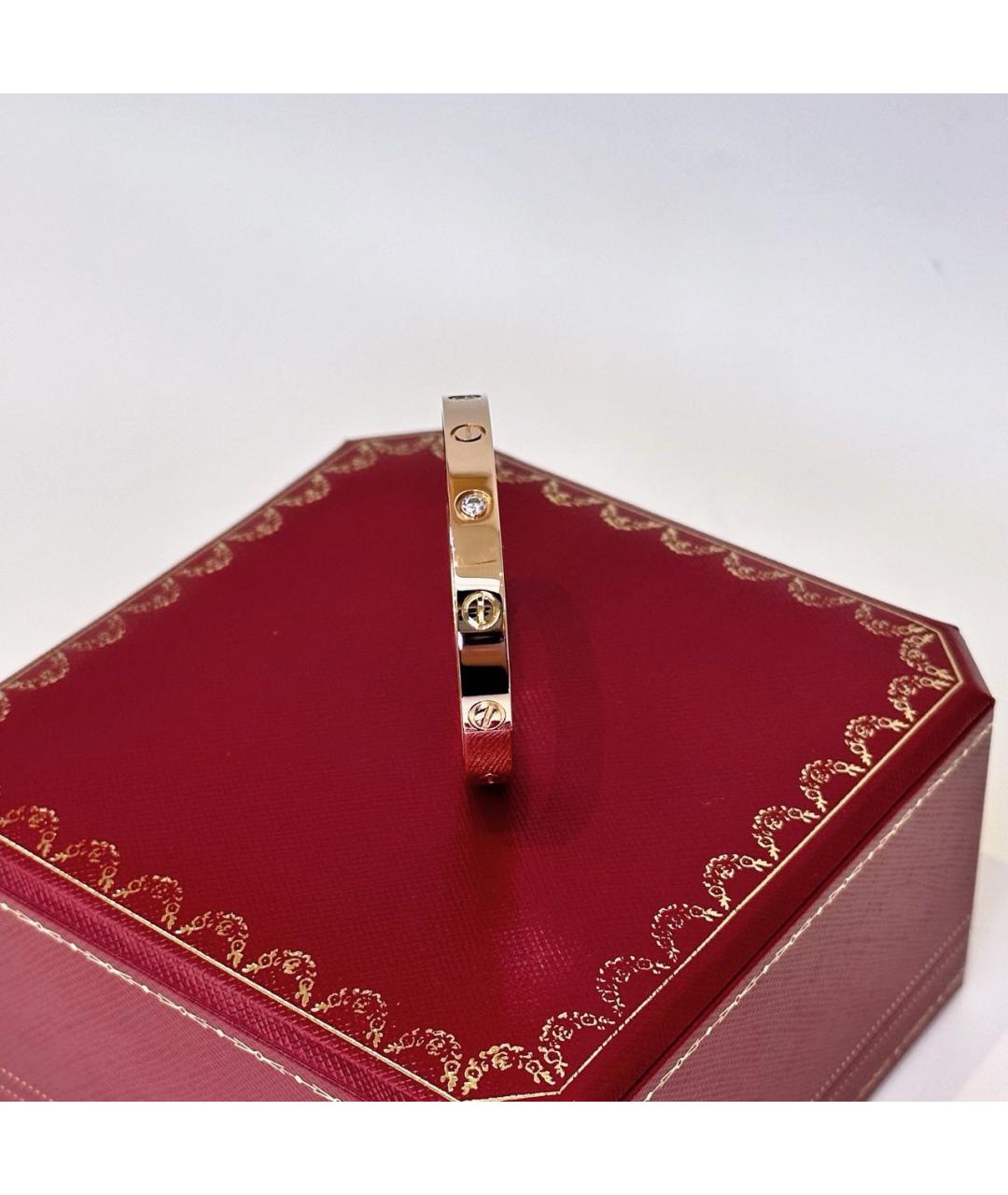 CARTIER Золотой браслет из розового золота, фото 3