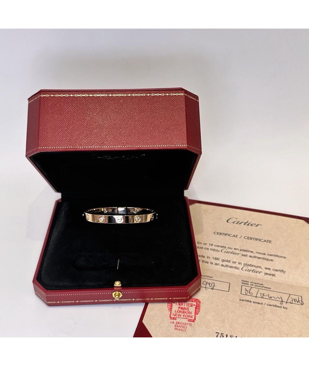 CARTIER Золотой браслет из розового золота, фото 5