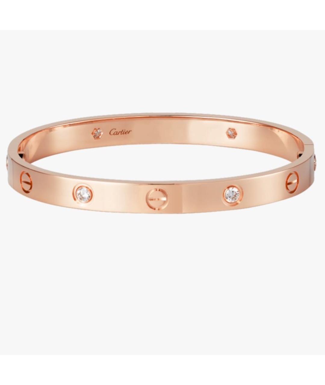 CARTIER Золотой браслет из розового золота, фото 8