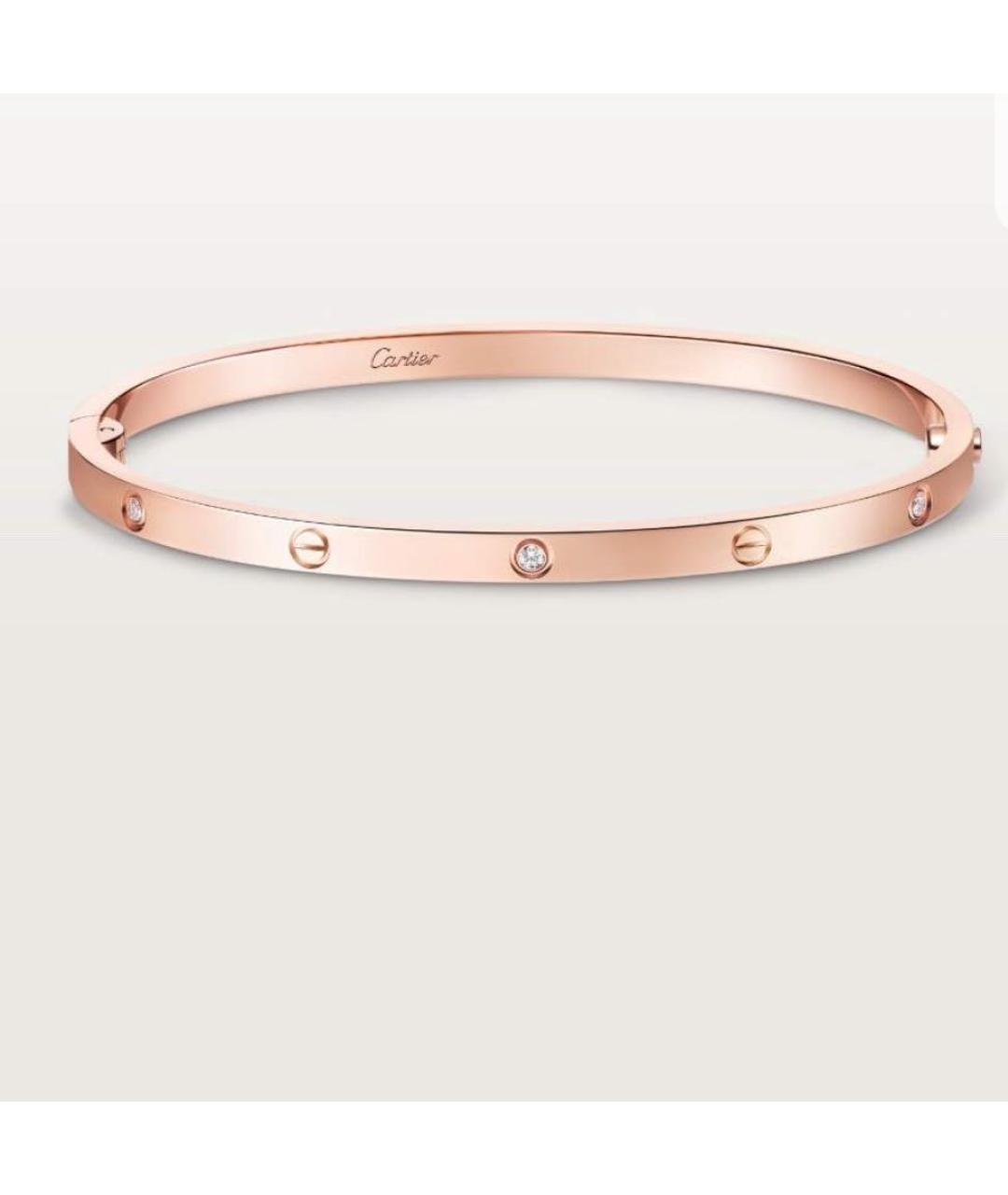 CARTIER Золотой браслет из розового золота, фото 6