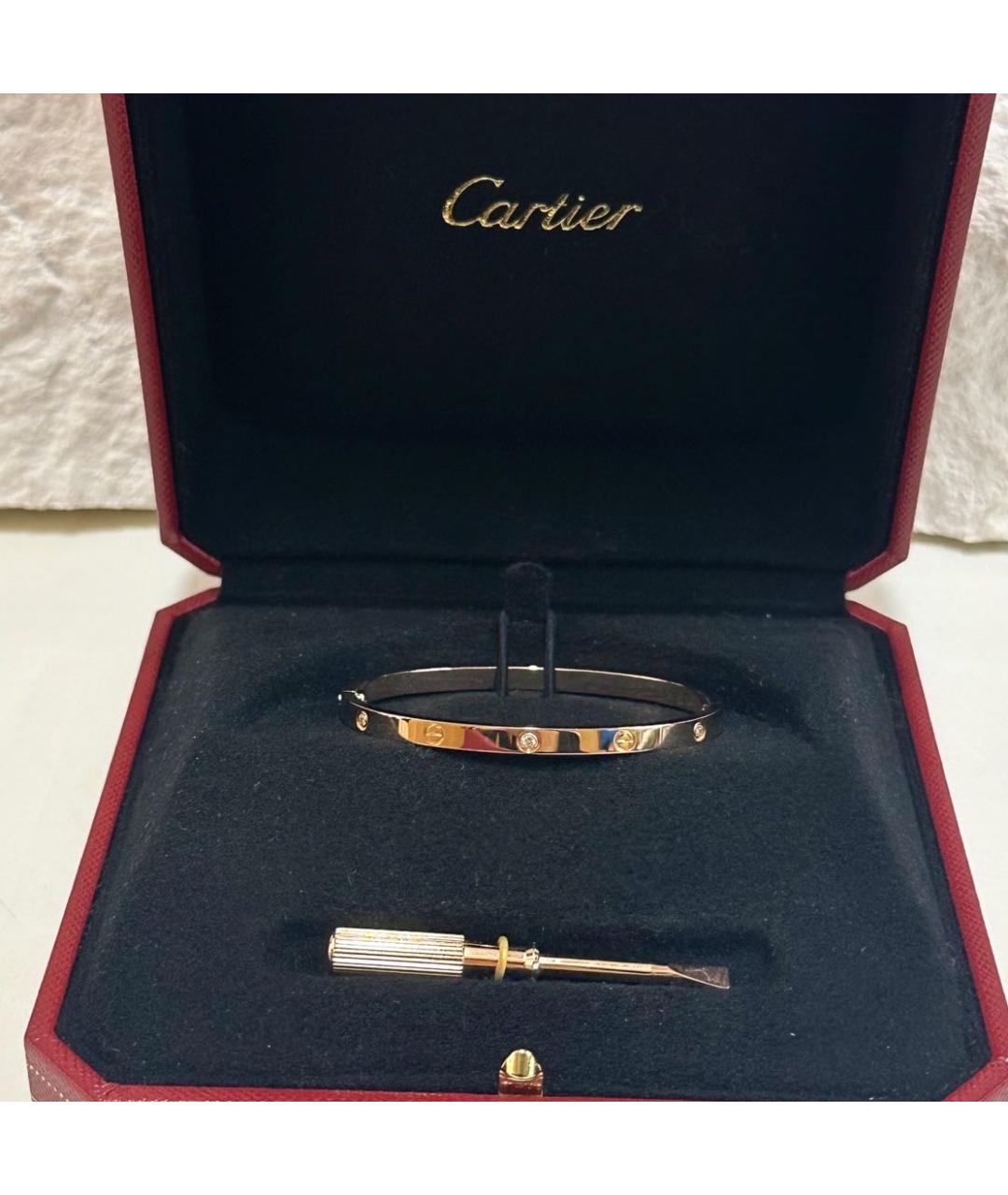 CARTIER Золотой браслет из розового золота, фото 3