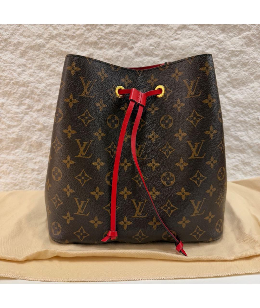 LOUIS VUITTON Коричневая сумка через плечо, фото 8