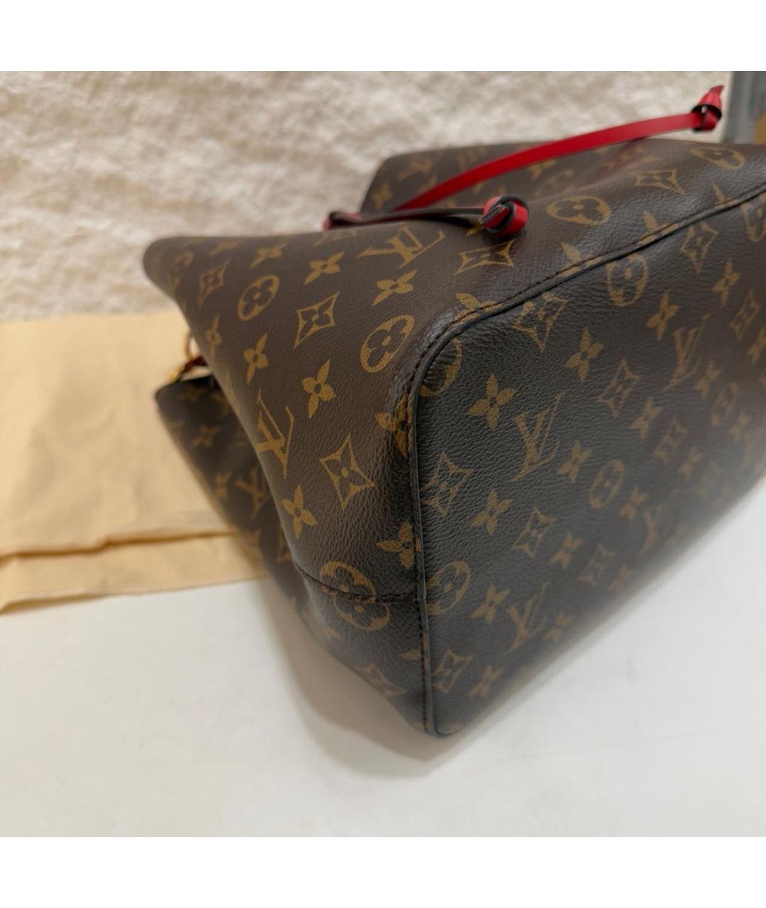 LOUIS VUITTON Коричневая сумка через плечо, фото 6