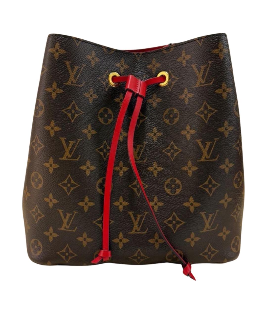LOUIS VUITTON Коричневая сумка через плечо, фото 1