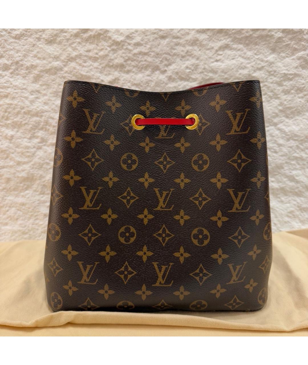 LOUIS VUITTON Коричневая сумка через плечо, фото 4