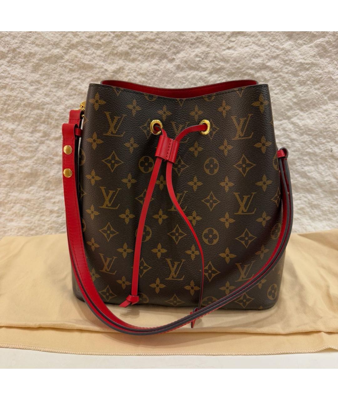 LOUIS VUITTON Коричневая сумка через плечо, фото 2
