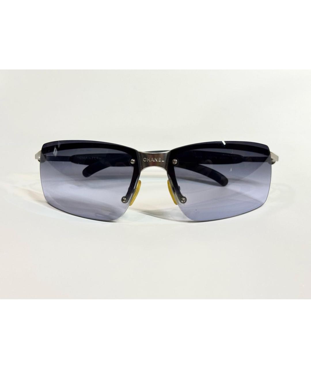 CHANEL Темно-синие солнцезащитные очки, фото 9