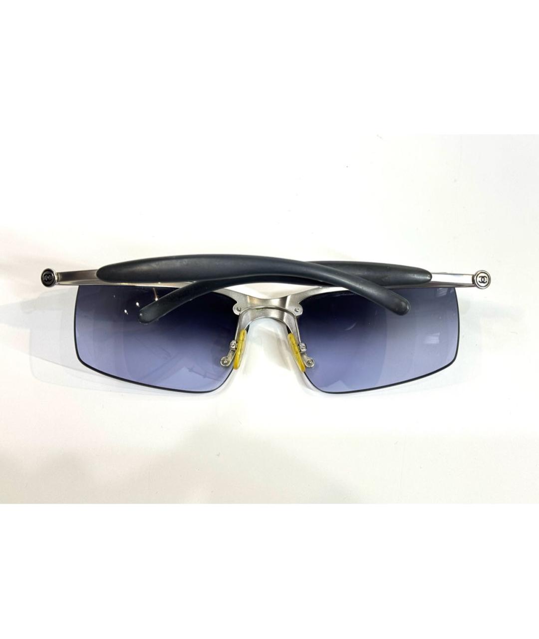 CHANEL Темно-синие солнцезащитные очки, фото 6