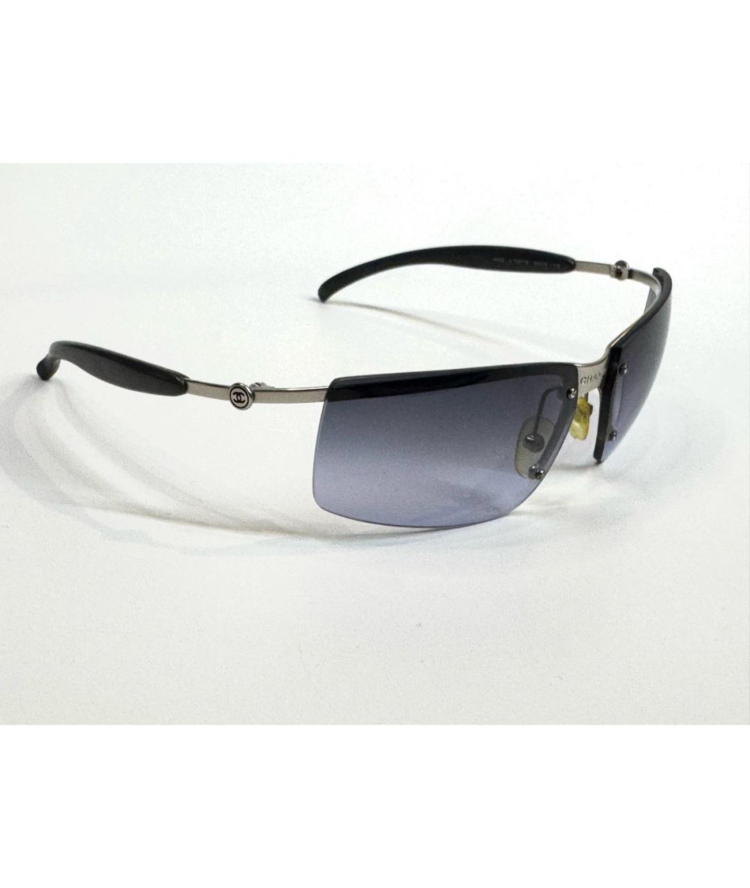 CHANEL Темно-синие солнцезащитные очки, фото 2