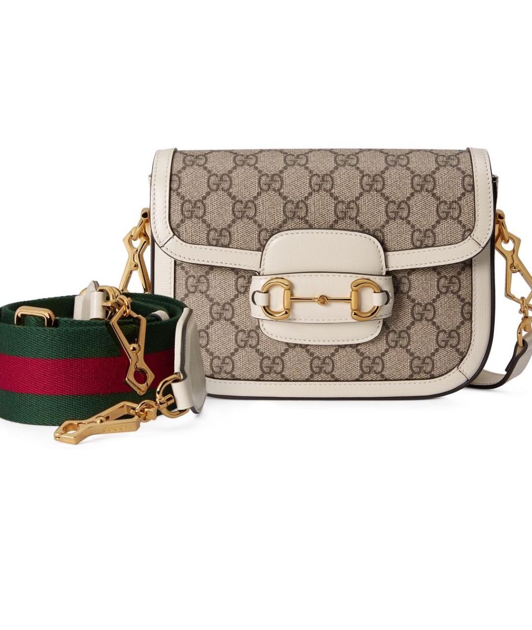 GUCCI Бежевая сумка через плечо, фото 7