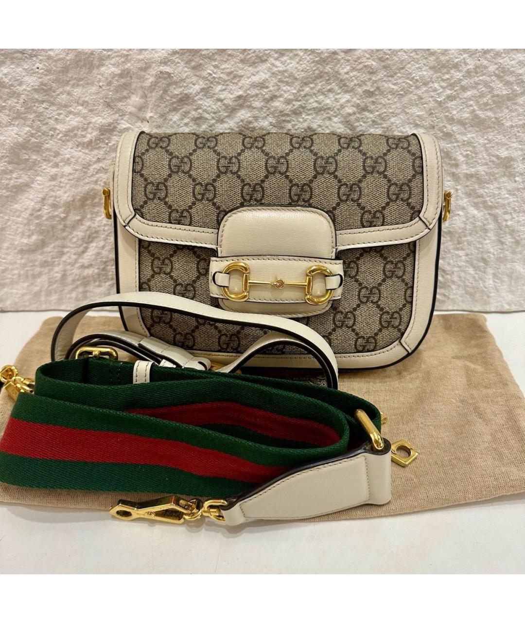GUCCI Бежевая сумка через плечо, фото 3