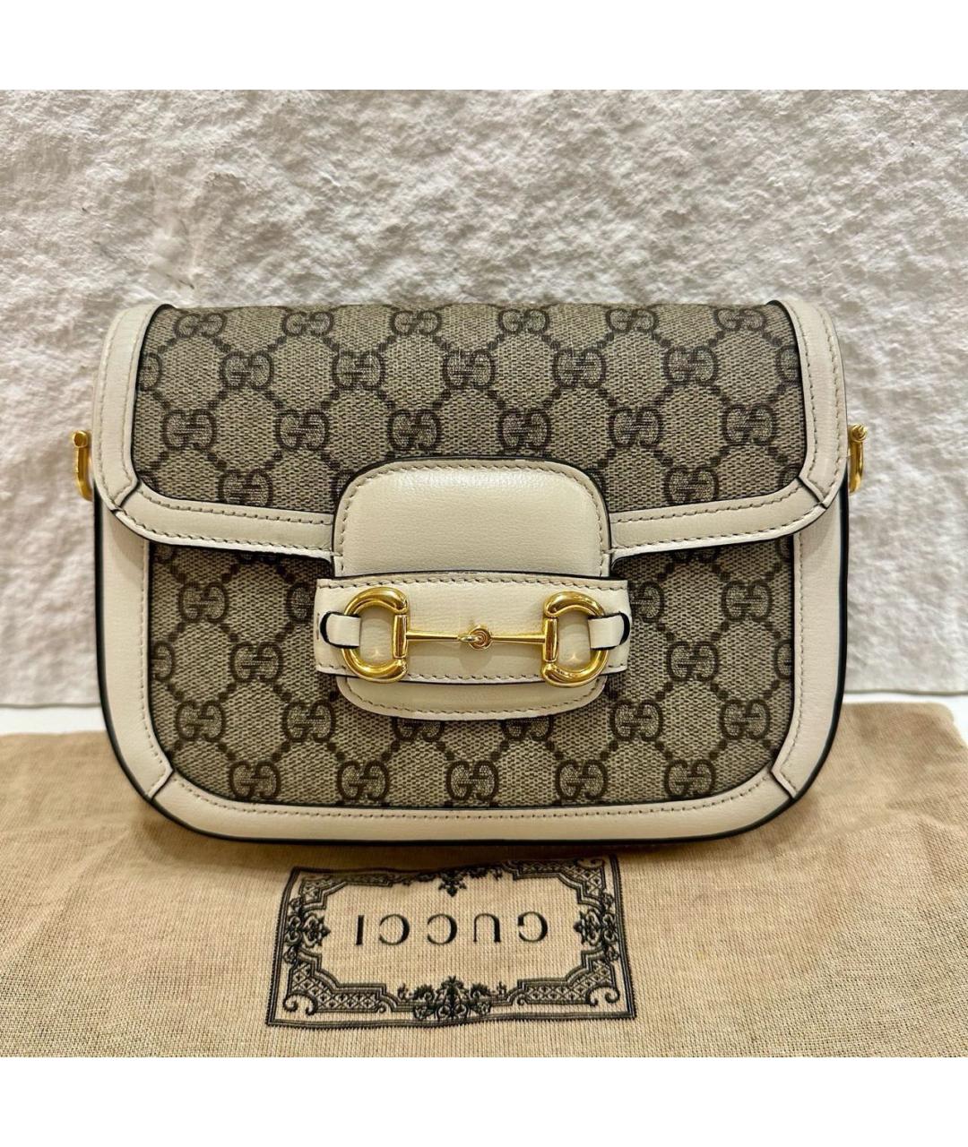 GUCCI Бежевая сумка через плечо, фото 2