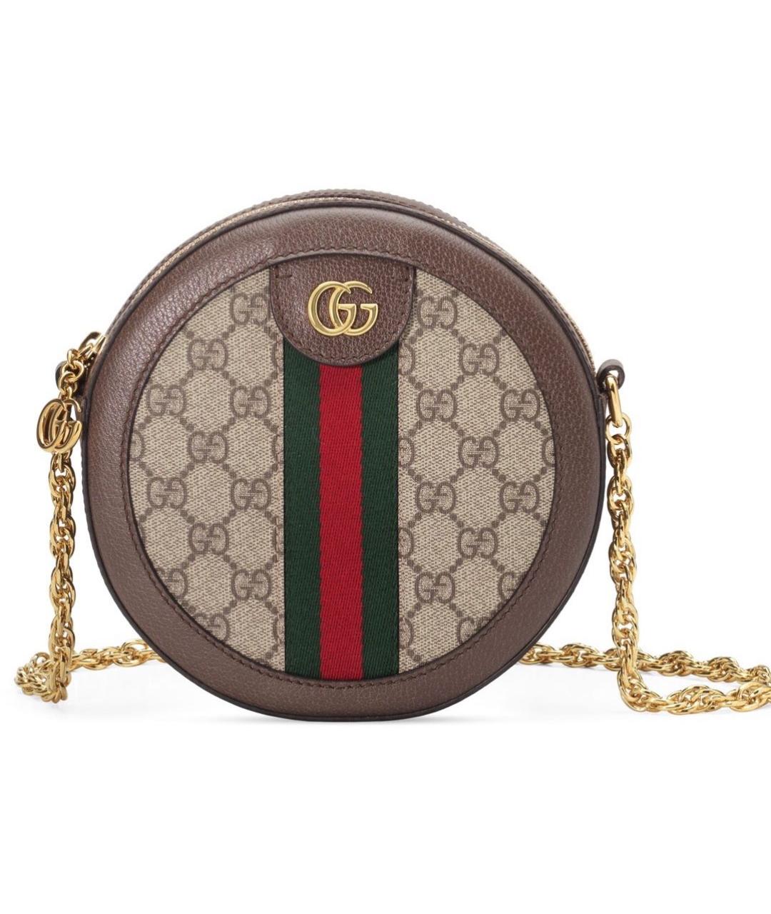 GUCCI Коричневая сумка через плечо, фото 7