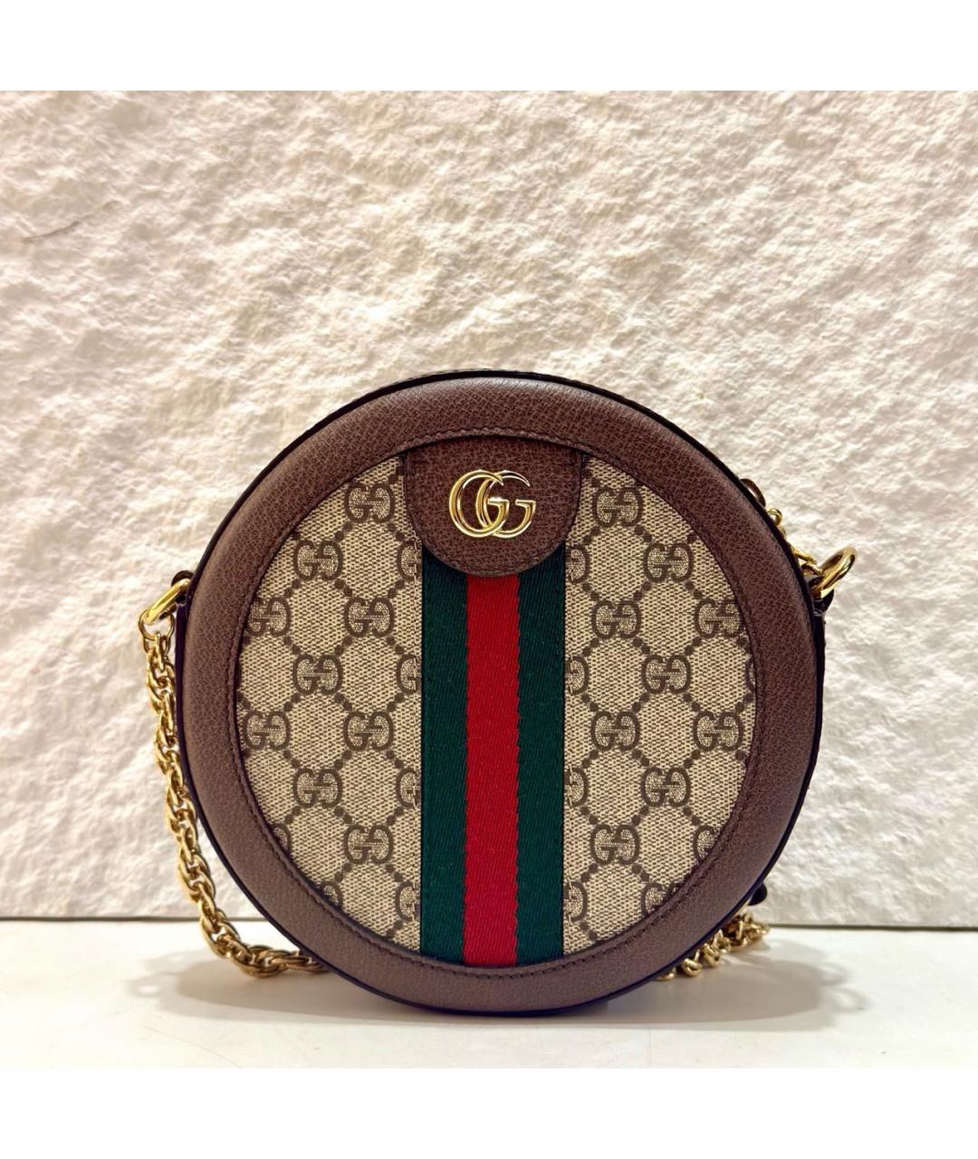 GUCCI Коричневая сумка через плечо, фото 2