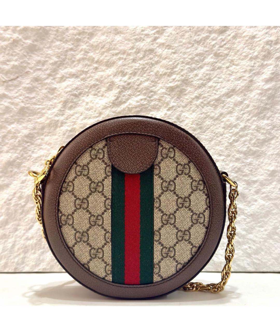 GUCCI Коричневая сумка через плечо, фото 3