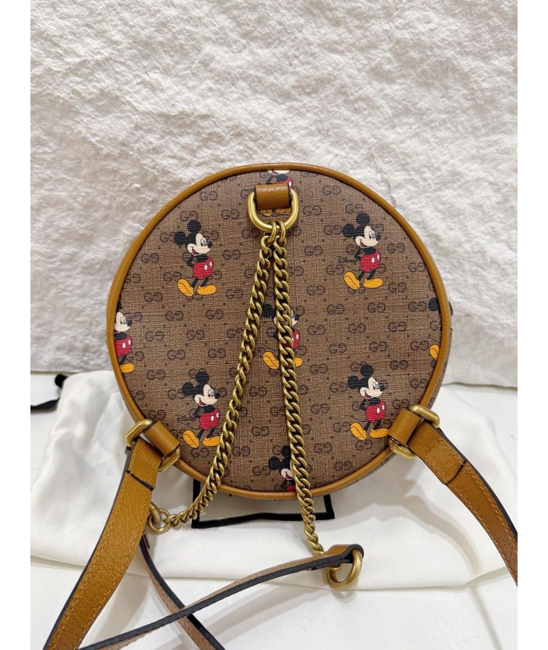 GUCCI Коричневая сумка через плечо, фото 3