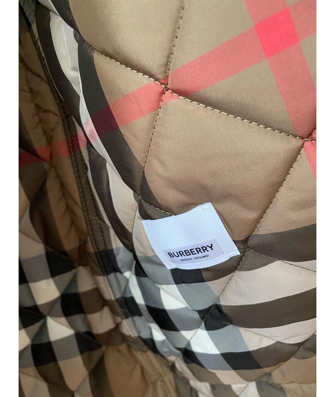 BURBERRY Черное пальто, фото 7