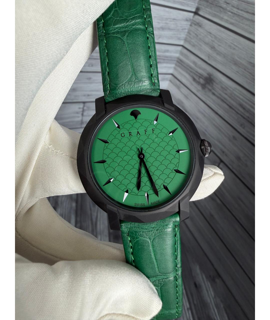 GRAFF Зеленые часы, фото 3