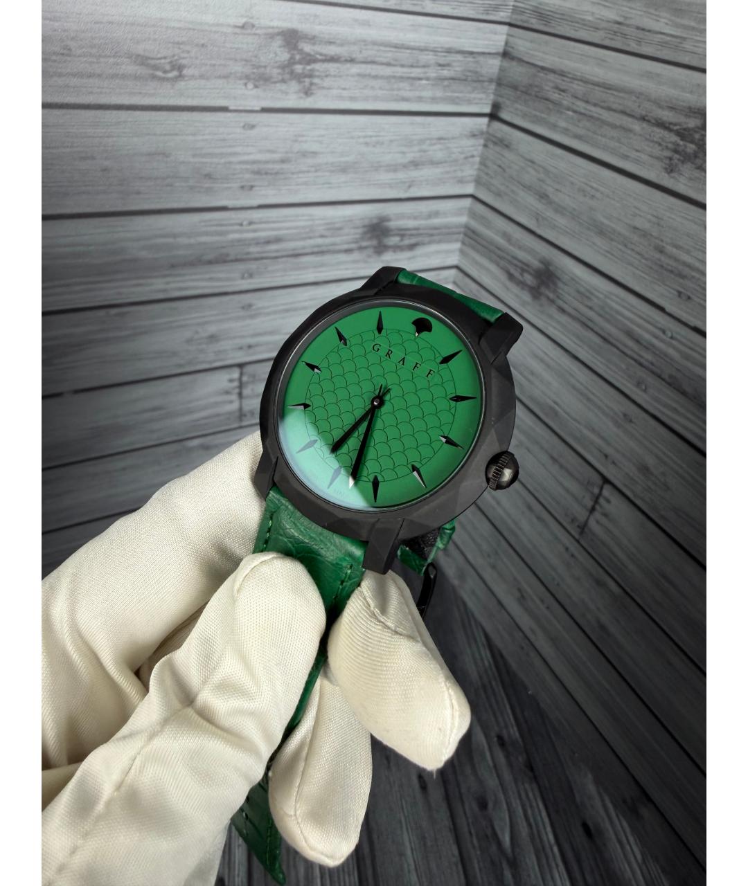 GRAFF Зеленые часы, фото 4