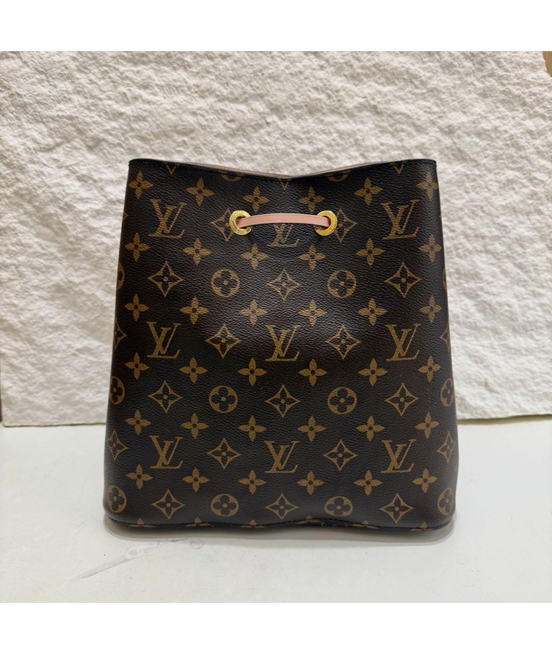 LOUIS VUITTON Коричневая сумка через плечо, фото 7
