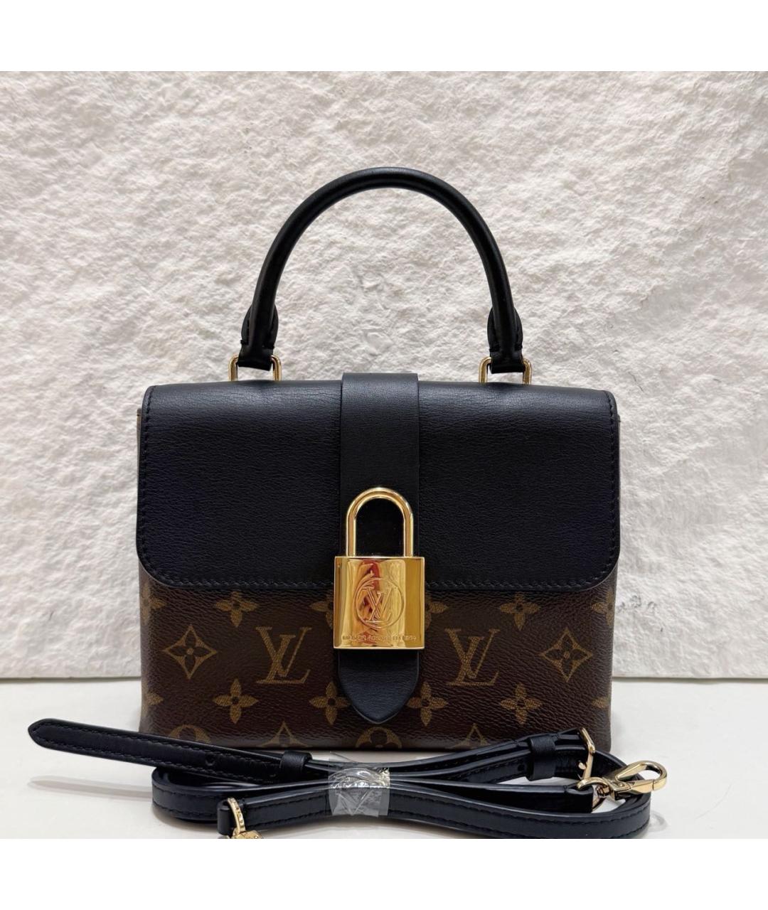 LOUIS VUITTON Коричневая сумка с короткими ручками, фото 2