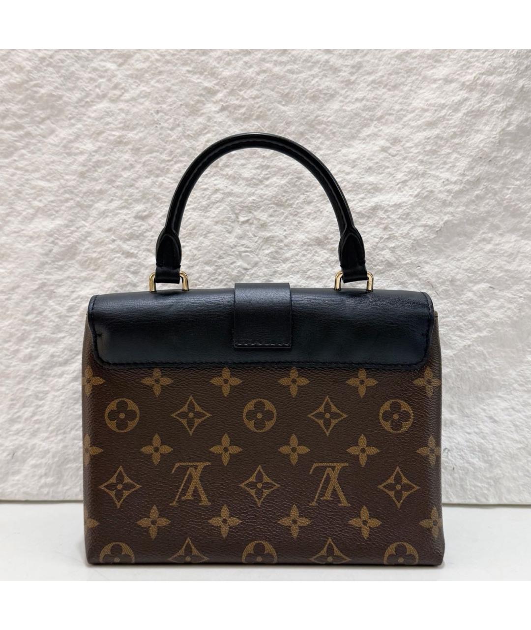 LOUIS VUITTON Коричневая сумка с короткими ручками, фото 4