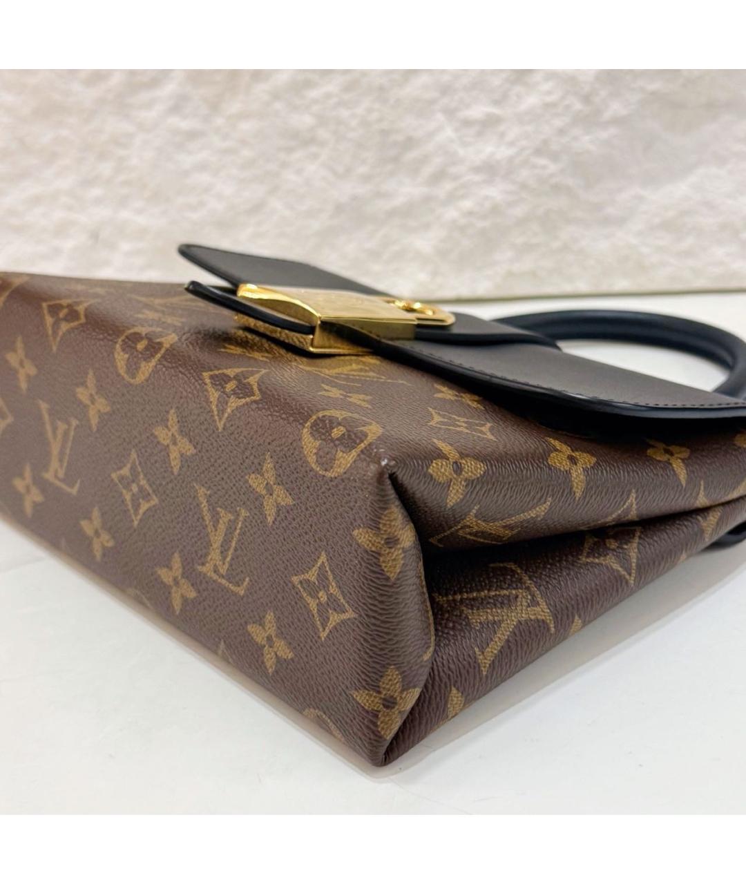 LOUIS VUITTON Коричневая сумка с короткими ручками, фото 6