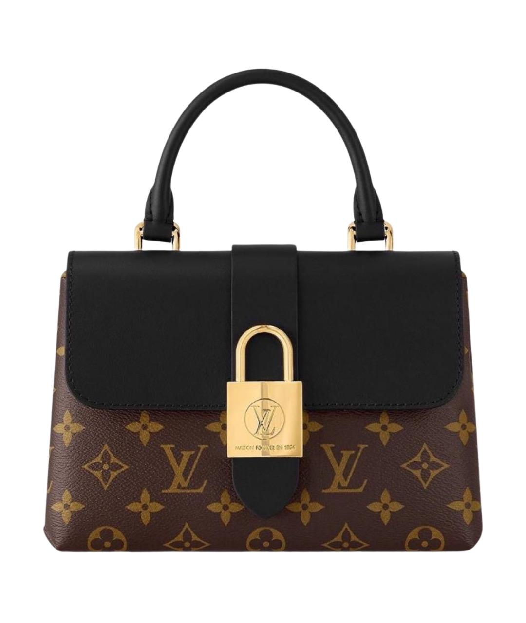 LOUIS VUITTON Коричневая сумка с короткими ручками, фото 1