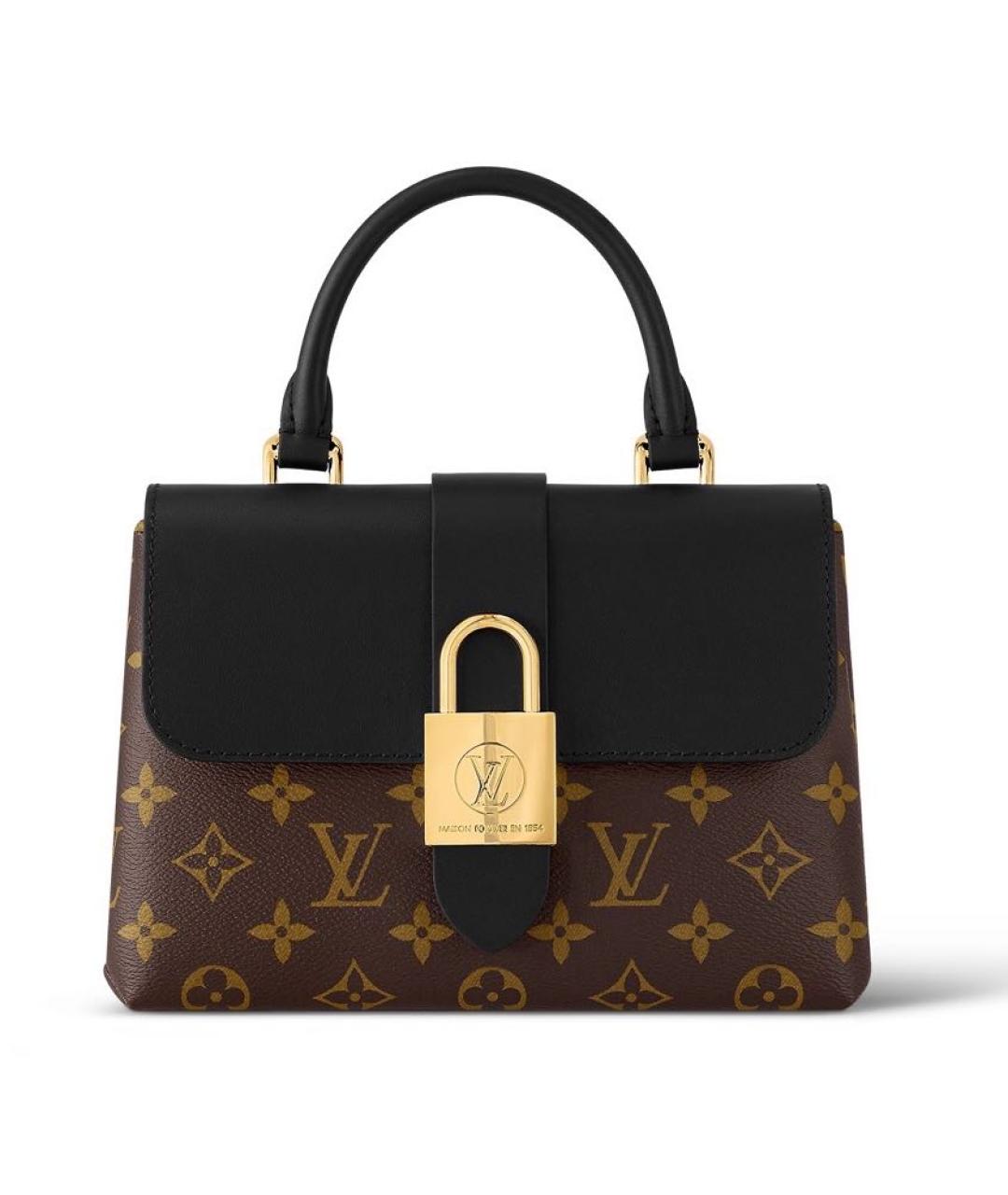 LOUIS VUITTON Коричневая сумка с короткими ручками, фото 7