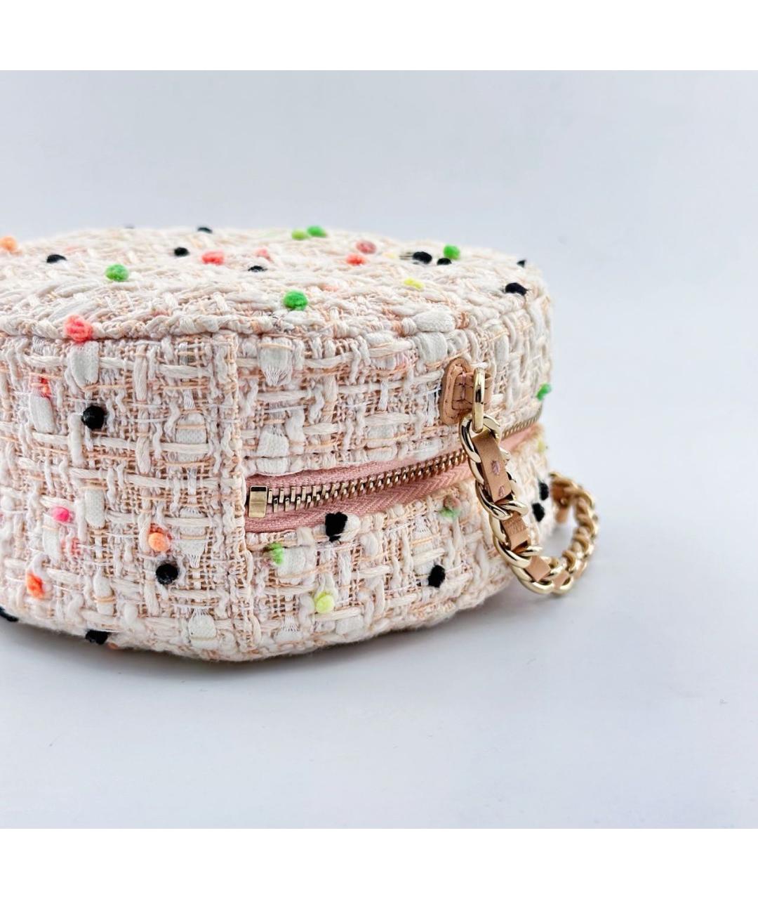 CHANEL Мульти твидовая сумка через плечо, фото 5