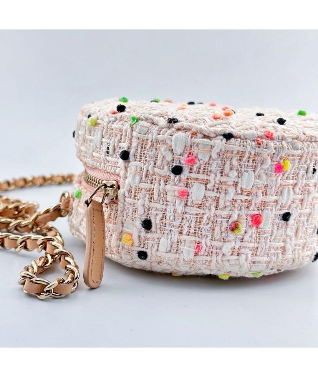 CHANEL Мульти твидовая сумка через плечо, фото 6