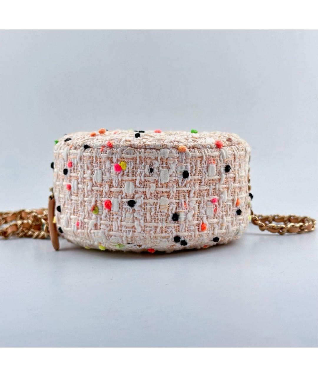 CHANEL Мульти твидовая сумка через плечо, фото 4