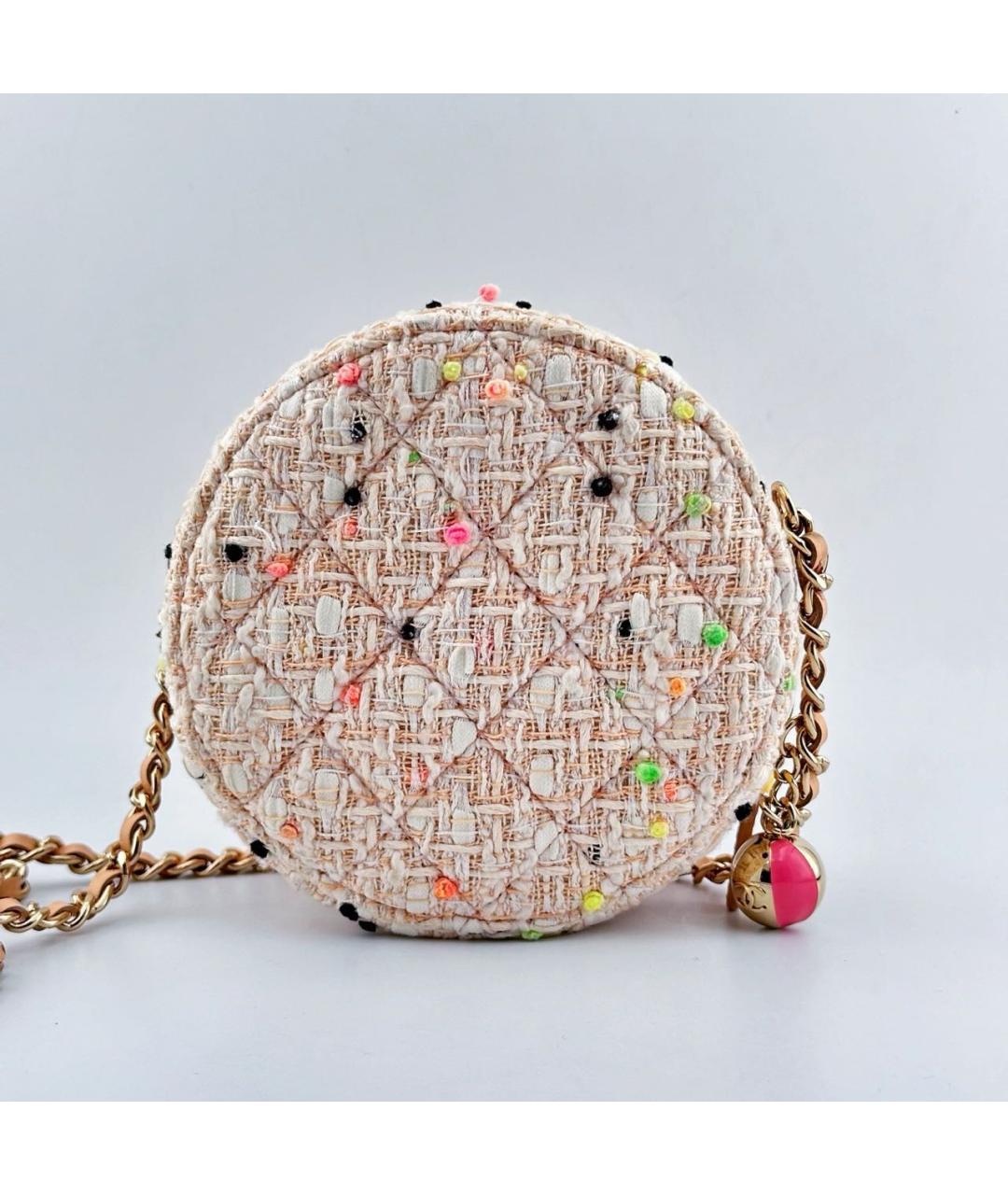 CHANEL Мульти твидовая сумка через плечо, фото 3