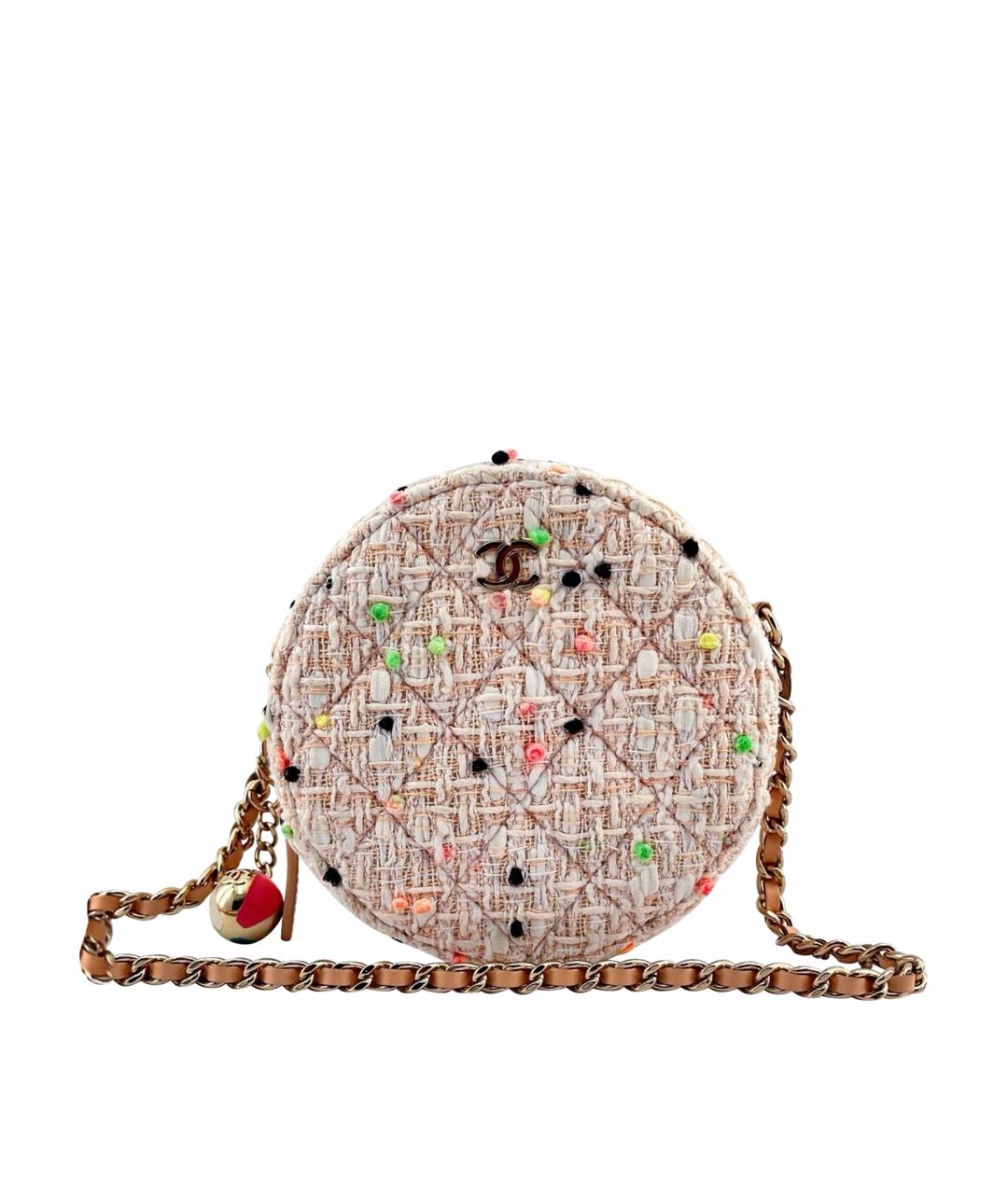 CHANEL Мульти твидовая сумка через плечо, фото 1