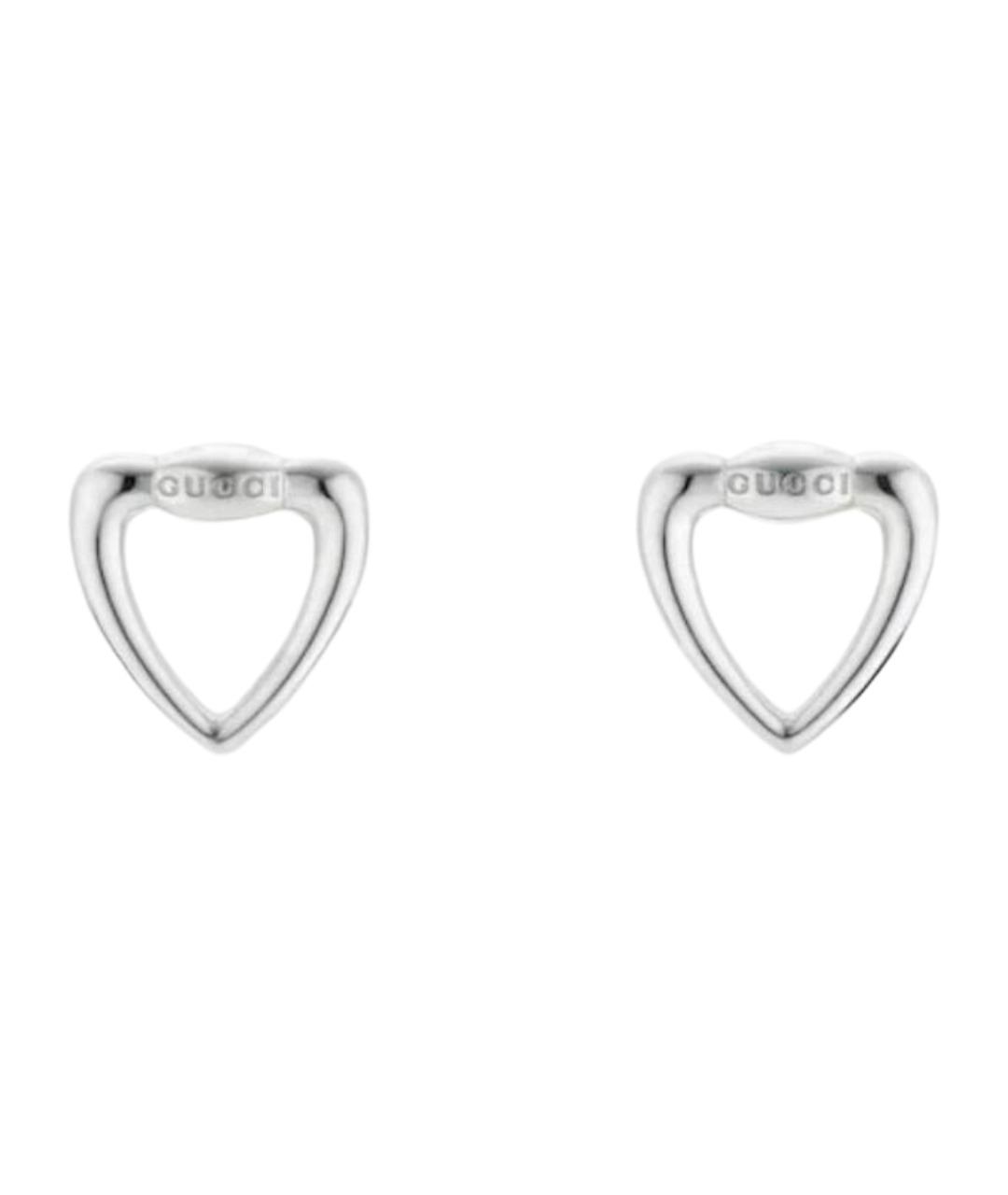 GUCCI Серебряные серебряные серьги, фото 1