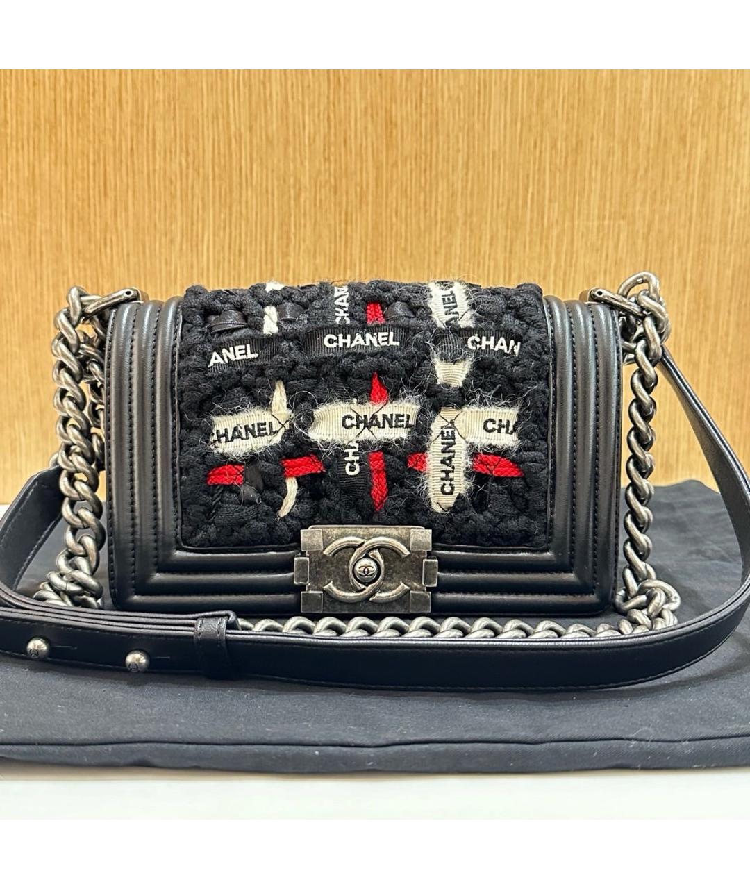 CHANEL Черная сумка через плечо, фото 2