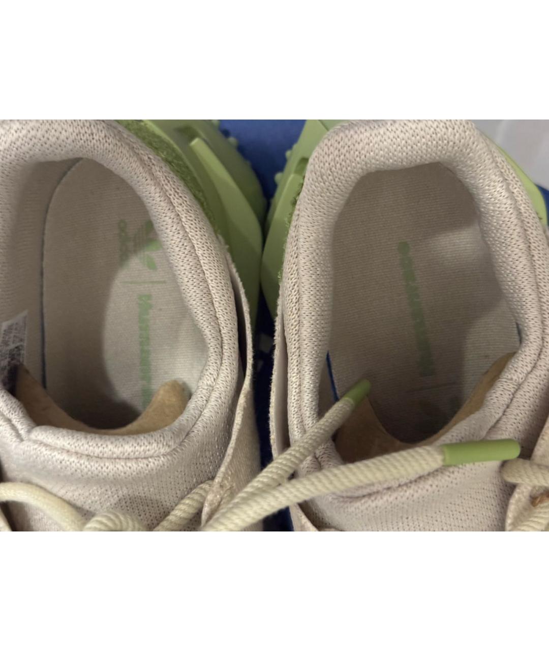 HUMAN MADE Бежевые текстильные низкие кроссовки / кеды, фото 3