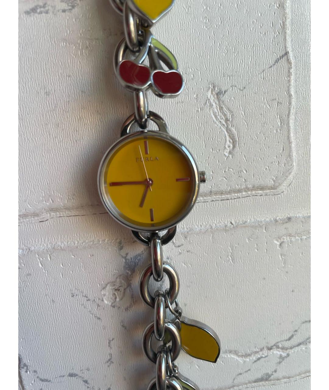 FURLA Желтые часы, фото 5